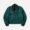 Chaqueta verde azulado