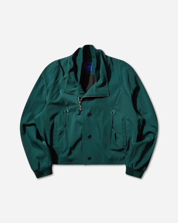 Chaqueta verde azulado