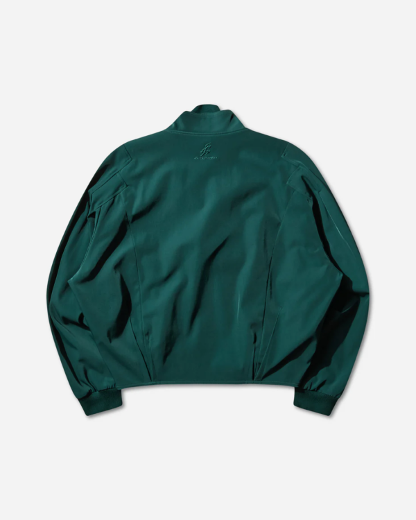 Chaqueta verde azulado