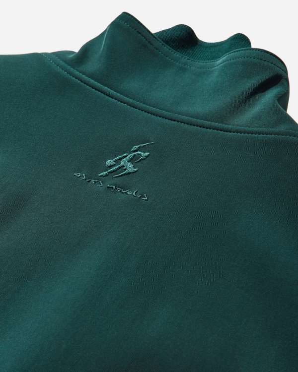 Chaqueta verde azulado