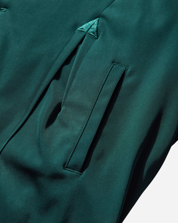 Chaqueta verde azulado